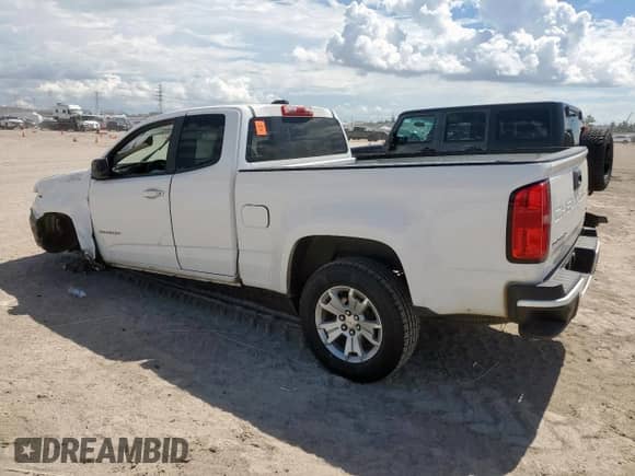 2022 Chevrolet Colorado 2WD LT z VIN 1GCHSCEA8N1143280, wystawiony jako Copart lot #82122565 z przebiegiem 134 100 mil mil oraz Czysty tytuł • Clean title. Historia ofert i sprzedaży dostępna na DreamBid. Obrazek 2.