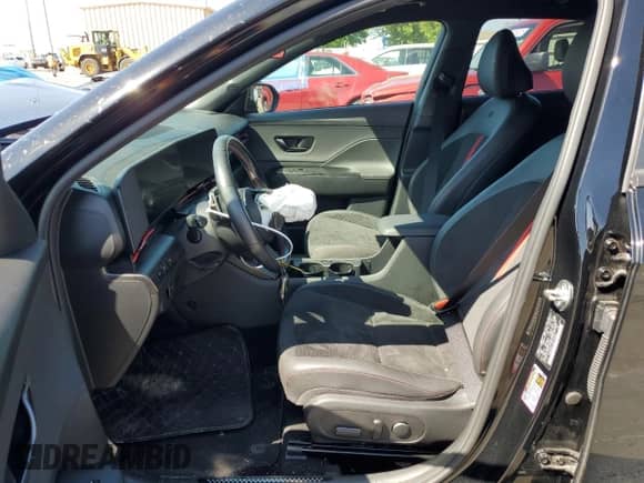 2025 Hyundai Kona N Line S с VIN KM8HB3A39SU198902, выставлен на аукционе Copart как лот 56366465 с пробегом 26 680 миль миль и Списание • Salvage title. История ставок и продаж доступна на DreamBid. Изображение 7.