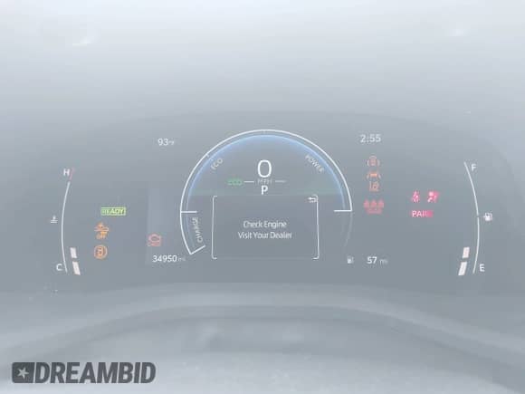 2025 Toyota Camry SE with VIN 4T1DAACK3SU564721, listed as a IAAI auction lot 43041281 with 34,950 mi miles and . Bid and sale history available at DreamBid. Image 7.