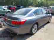 2014 Honda Accord EX-L with VIN 1HGCR2F8XEA301292, listed as a IAAI auction lot 43203690 with 110,507 mi miles and . Bid and sale history available at DreamBid. Image 4.