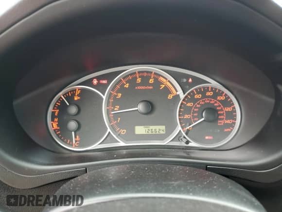 2013 Subaru WRX WRX Premium with VIN JF1GV7F66DG015187, listed as a Copart auction lot 84384865 with 126,624 mi miles and Salvage title. Bid and sale history available at DreamBid. Image 9.