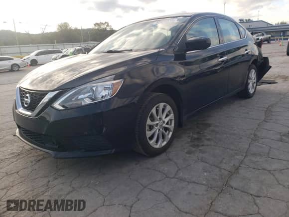 2019 Nissan Sentra SV with VIN 3N1AB7AP4KL603562, listed as a Copart auction lot 82426515 with 79,315 mi miles and Salvage title. Bid and sale history available at DreamBid. Image 1.