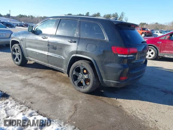 2018 Jeep Grand Cherokee Laredo E z VIN 1C4RJFAGXJC375588, wystawiony jako IAAI lot #41406344 z przebiegiem 69 989 mil mil oraz . Historia ofert i sprzedaży dostępna na DreamBid. Obrazek 3.