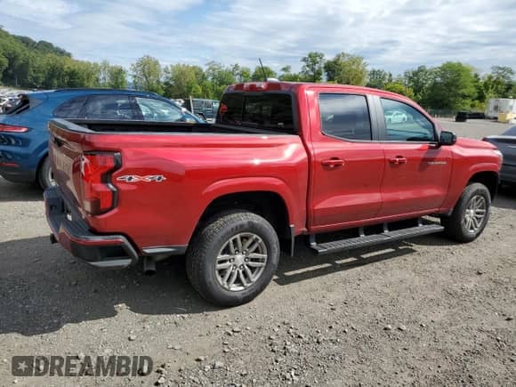 2023 Chevrolet Colorado 4WD LT with VIN 1GCPTCEK4P1158380, listed as a Copart auction lot 70520045 with 26,514 mi miles and Salvage title. Bid and sale history available at DreamBid. Image 3.