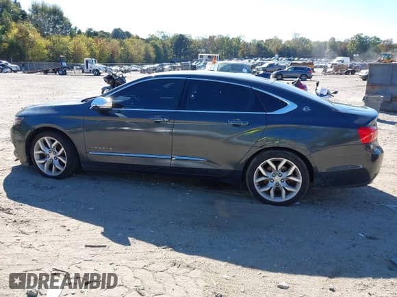 2018 Chevrolet Impala Premier with VIN 2G1125S36J9148737, listed as a IAAI auction lot 43491516 with 133,419 mi miles and . Bid and sale history available at DreamBid. Image 14.