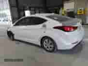 2016 Hyundai Elantra SE with VIN 5NPDH4AE3GH766572, listed as a Copart auction lot 84815195 with 180,816 mi miles and Salvage title. Bid and sale history available at DreamBid. Image 2.