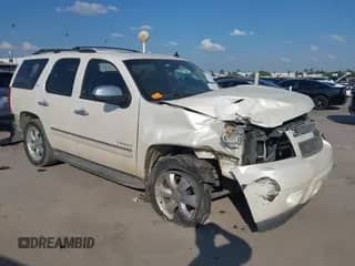 2010 Chevrolet Tahoe LTZ with VIN 1GNUCCE0XAR195113, listed as a IAAI auction lot 43344971 with 236,954 mi miles and . Bid and sale history available at DreamBid. Image 1.