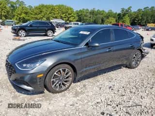 2023 Hyundai Sonata Limited с VIN KMHL34J25PA328896, выставлен на аукционе Copart как лот 71021705 с пробегом 20 884 миль миль и Чистый • Clean title. История ставок и продаж доступна на DreamBid. Изображение 1.