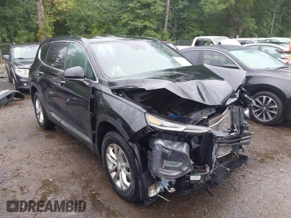 2019 Hyundai Santa Fe SEL with VIN 5NMS3CAD7KH131884, listed as a IAAI auction lot 43025635 with 70,150 mi miles and . Bid and sale history available at DreamBid. Image 1.
