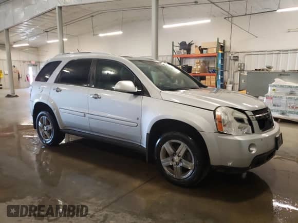 2009 Chevrolet Equinox LTZ z VIN 2CNDL83F096211366, wystawiony jako Copart lot #56835855 z przebiegiem 127 825 mil mil oraz Szkoda całkowita • Salvage title. Historia ofert i sprzedaży dostępna na DreamBid. Obrazek 4.