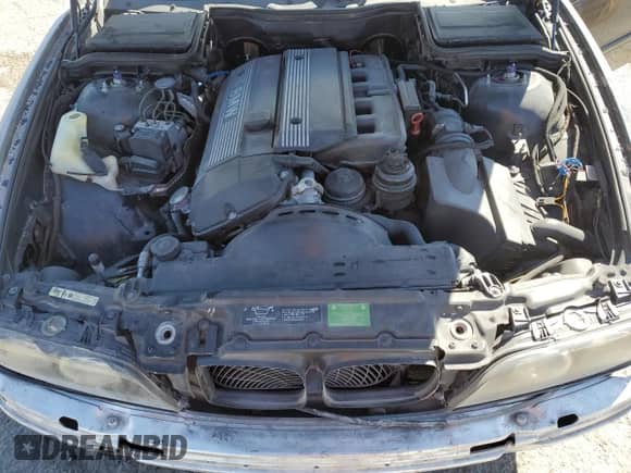 2002 BMW 5 Series 530i with VIN WBADT53402CE93829, listed as a Copart auction lot 71823294 with Not provided miles and Salvage title. Bid and sale history available at DreamBid. Image 12.