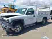 2005 Chevrolet Silverado 2500HD Work Truck with VIN 1GBHC24U55E285764, listed as a IAAI auction lot 42167919 with 113,960 mi miles and . Bid and sale history available at DreamBid. Image 17.