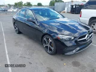 2023 Mercedes-Benz C 300 z VIN W1KAF4GB7PR126398, wystawiony jako IAAI lot #42534597 z przebiegiem 18 527 mil mil oraz . Historia ofert i sprzedaży dostępna na DreamBid. Obrazek 1.