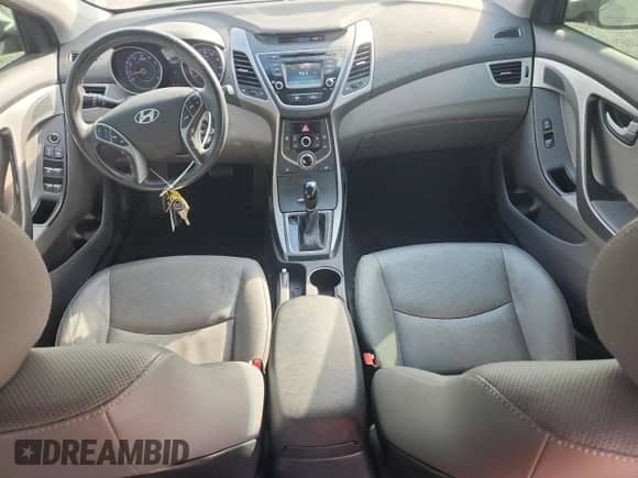 2014 Hyundai Elantra Limited z VIN KMHDH4AE7EU104766, wystawiony jako Copart lot #83985755 z przebiegiem 125 854 mil mil oraz Szkoda całkowita • Salvage title. Historia ofert i sprzedaży dostępna na DreamBid. Obrazek 8.