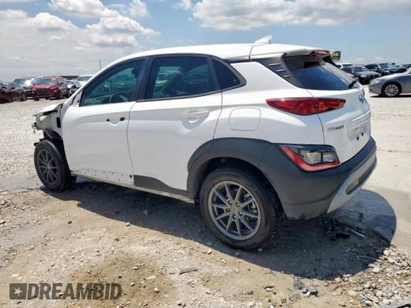 2022 Hyundai Kona SE с VIN KM8K22AB9NU825089, выставлен на аукционе Copart как лот 65887105 с пробегом 67 593 миль миль и Чистый • Clean title. История ставок и продаж доступна на DreamBid. Изображение 2.