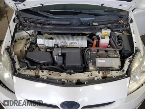 2011 Toyota Prius III with VIN JTDKN3DUXB0256271, listed as a Copart auction lot 71062055 with 100,480 mi miles and Salvage title. Bid and sale history available at DreamBid. Image 11.