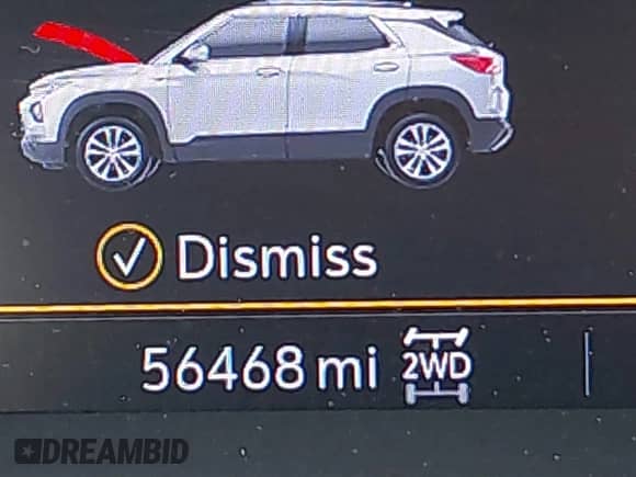 2021 Chevrolet TrailBlazer LT с VIN KL79MRSL6MB106712, выставлен на аукционе IAAI как лот 42233403 с пробегом 56 468 миль миль и . История ставок и продаж доступна на DreamBid. Изображение 15.
