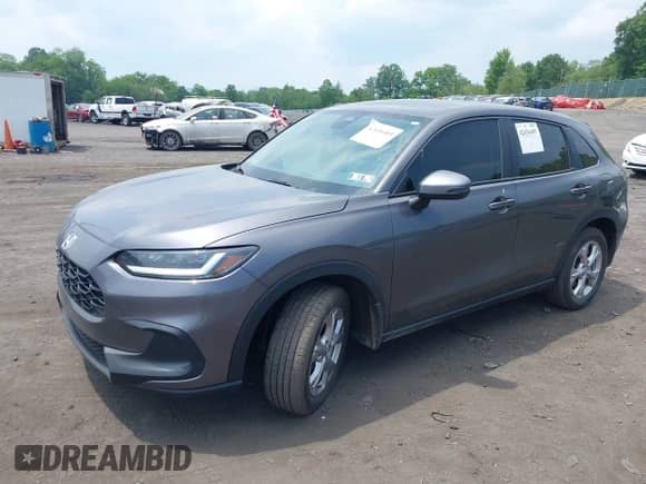 2023 Honda HR-V LX with VIN 3CZRZ2H31PM727611, listed as a IAAI auction lot 42436489 with 40,434 mi miles and . Bid and sale history available at DreamBid. Image 2.