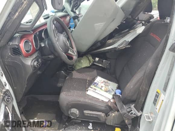 2023 Jeep Wrangler Rubicon с VIN 1C4HJXFG8PW601421, выставлен на аукционе Copart как лот 55970475 с пробегом 46 743 миль миль и На запчасти • Non repairable. История ставок и продаж доступна на DreamBid. Изображение 7.