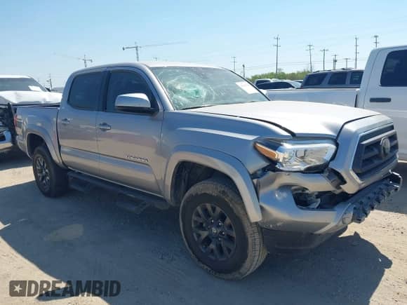 2021 Toyota Tacoma SR5 with VIN 5TFAZ5CN4MX102901, listed as a IAAI auction lot 43136326 with 78,206 mi miles and . Bid and sale history available at DreamBid. Image 1.