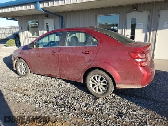 2020 Chevrolet Sonic LT with VIN 1G1JD5SB9L4103279, listed as a Copart auction lot 86455695 with 101,193 mi miles and Salvage title. Bid and sale history available at DreamBid. Image 2.