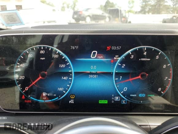 2022 Mercedes-Benz GLS 450 with VIN 4JGFF5KE7NA789470, listed as a Copart auction lot 69076875 with 39,081 mi miles and Salvage title. Bid and sale history available at DreamBid. Image 9.