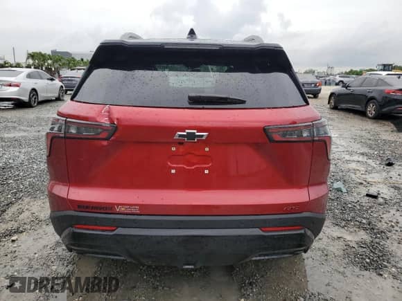 2026 Chevrolet Equinox FWD RS z VIN 3GNAXLEG6TL108242, wystawiony jako Copart lot #63777135 z przebiegiem Nie podano mil oraz Szkoda całkowita • Salvage title. Historia ofert i sprzedaży dostępna na DreamBid. Obrazek 6.