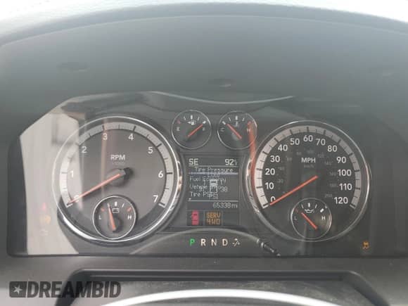 2010 Dodge 1500 Sport z VIN 3D7JV1ET0AG191856, wystawiony jako Copart lot #65118404 z przebiegiem 65 338 mil mil oraz Szkoda całkowita • Salvage title. Historia ofert i sprzedaży dostępna na DreamBid. Obrazek 9.