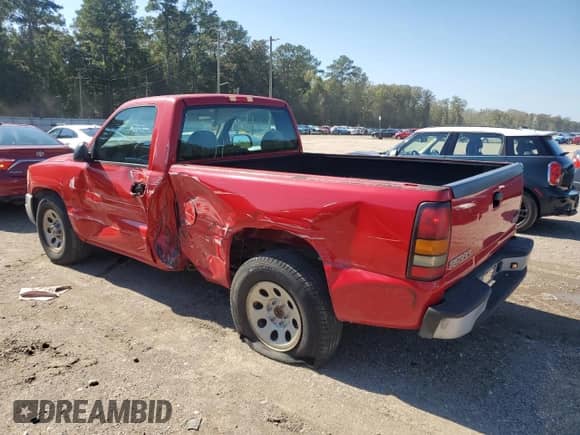 2006 GMC Sierra 1500 Work Truck with VIN 3GTEC14X76G221061, listed as a Copart auction lot 89736155 with 84,973 mi miles and Salvage title. Bid and sale history available at DreamBid. Image 2.