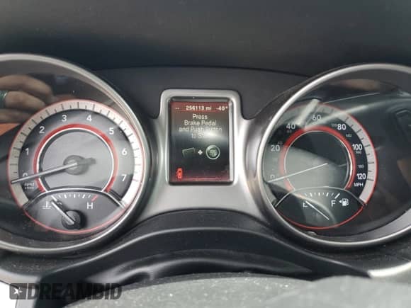 2017 Dodge Journey Crossroad Plus with VIN 3C4PDDGG2HT578810, listed as a Copart auction lot 64097045 with 256,113 mi miles and Salvage title. Bid and sale history available at DreamBid. Image 9.
