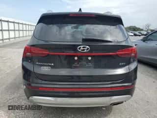 2022 Hyundai Santa Fe Calligraphy with VIN 5NMS54AL0NH422254, listed as a Copart auction lot 81257595 with 72,498 mi miles and Non repairable. Bid and sale history available at DreamBid. Image 6.