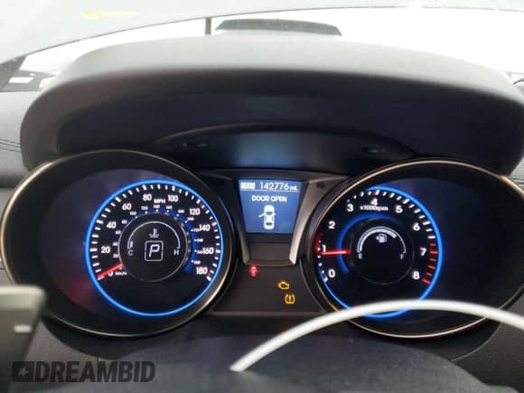 2015 Hyundai Genesis Coupe Ultimate with VIN KMHHU6KJ7FU121749, listed as a Copart auction lot 44766685 with 142,776 mi miles and Salvage title. Bid and sale history available at DreamBid. Image 9.