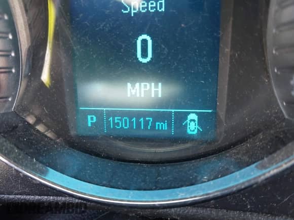 2015 Chevrolet Cruze LT with VIN 1G1PE5SB6F7162445, listed as a IAAI auction lot 43086055 with 150,117 mi miles and . Bid and sale history available at DreamBid. Image 15.