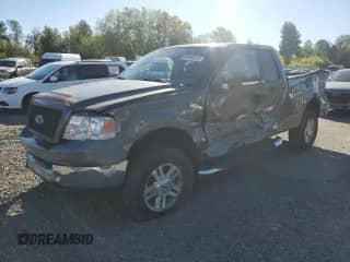 2005 Ford F-150 XLT with VIN 1FTPX145X5FA96259, listed as a Copart auction lot 84406475 with Not provided miles and Salvage title. Bid and sale history available at DreamBid. Image 1.