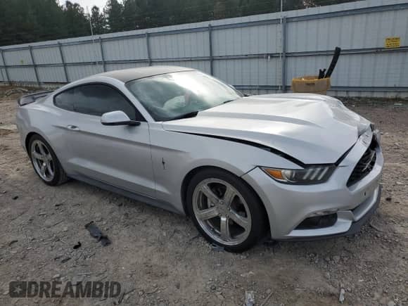 2015 Ford Mustang EcoBoost Premium with VIN 1FA6P8TH2F5316412, listed as a Copart auction lot 85851335 with Not provided miles and Salvage title. Bid and sale history available at DreamBid. Image 4.