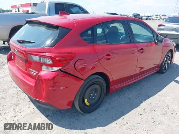 2020 Subaru Impreza Special Sports with VIN 4S3GTAM61L3729346, listed as a IAAI auction lot 43072692 with 47,023 mi miles and . Bid and sale history available at DreamBid. Image 4.