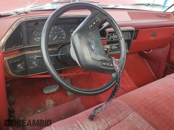 1990 Ford F-150 with VIN 1FTEF15N9LNA45119, listed as a Copart auction lot 84592895 with 30,821 mi miles and Salvage title. Bid and sale history available at DreamBid. Image 8.