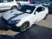 2015 Hyundai Genesis Coupe 3.8L Base with VIN KMHHT6KJ7FU129370, listed as a IAAI auction lot 41257177 with Not provided miles and . Bid and sale history available at DreamBid. Image 2.
