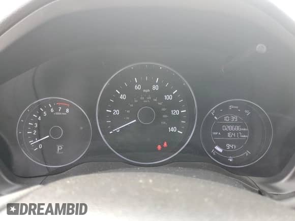 2022 Honda HR-V LX с VIN 3CZRU5H36NM723034, выставлен на аукционе Copart как лот 81324845 с пробегом 28 686 миль миль и Списание • Salvage title. История ставок и продаж доступна на DreamBid. Изображение 9.