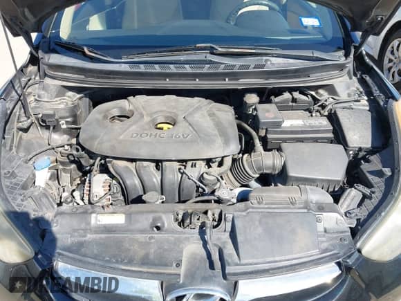 2013 Hyundai Elantra GLS with VIN 5NPDH4AEXDH152663, listed as a IAAI auction lot 43435790 with 122,625 mi miles and . Bid and sale history available at DreamBid. Image 10.