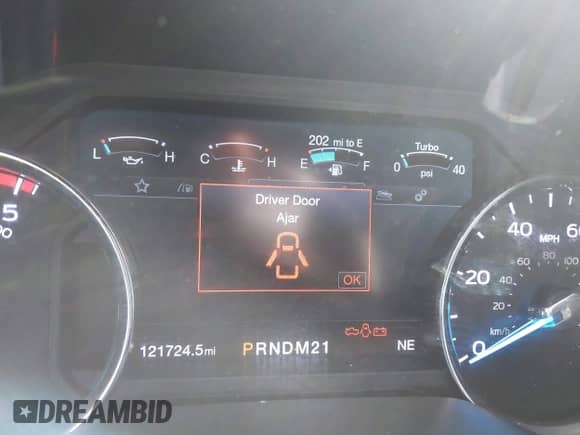 2019 Ford F-250 XL with VIN 1FT7W2BT9KED46537, listed as a IAAI auction lot 43374274 with 121,724 mi miles and . Bid and sale history available at DreamBid. Image 15.