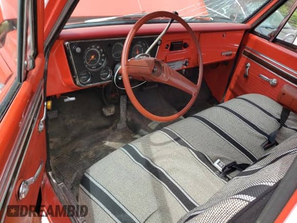 1970 Chevrolet Silverado 1500 z VIN CE140A106878, wystawiony jako Copart lot #55591195 z przebiegiem 74 781 mil mil oraz Szkoda całkowita • Salvage title. Historia ofert i sprzedaży dostępna na DreamBid. Obrazek 8.