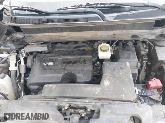 2017 Nissan Pathfinder S z VIN 5N1DR2MN8HC628936, wystawiony jako IAAI lot #43059201 z przebiegiem 156 272 mil mil oraz . Historia ofert i sprzedaży dostępna na DreamBid. Obrazek 10.