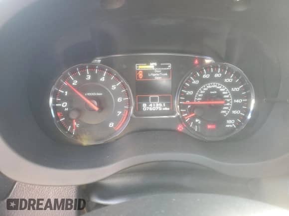 2018 Subaru WRX Limited with VIN JF1VA1F69J9818222, listed as a Copart auction lot 72041265 with 76,075 mi miles and Salvage title. Bid and sale history available at DreamBid. Image 9.