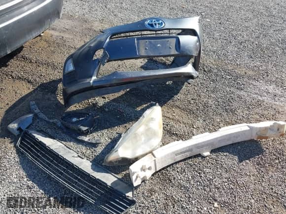 2012 Toyota Prius Two with VIN JTDKDTB30C1029597, listed as a IAAI auction lot 43393213 with 272,118 mi miles and . Bid and sale history available at DreamBid. Image 12.