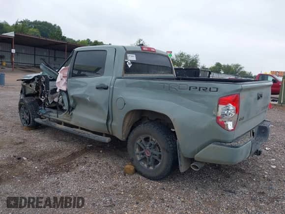 2021 Toyota Tundra SR5 with VIN 5TFDY5F10MX006224, listed as a IAAI auction lot 37558429 with Not provided miles and . Bid and sale history available at DreamBid. Image 3.