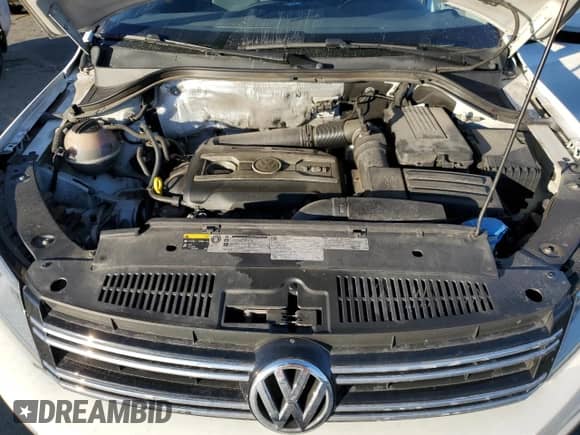 2014 Volkswagen Tiguan SEL z VIN WVGAV3AX4EW626475, wystawiony jako Copart lot #43540255 z przebiegiem 84 057 mil mil oraz Nie do naprawy • Non repairable. Historia ofert i sprzedaży dostępna na DreamBid. Obrazek 12.