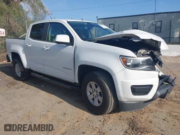 2019 Chevrolet Colorado 2WD Work Truck z VIN 1GCGSBEA3K1177533, wystawiony jako IAAI lot #41603752 z przebiegiem 64 088 mil mil oraz . Historia ofert i sprzedaży dostępna na DreamBid. Obrazek 1.