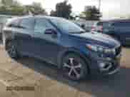 2018 Kia Sorento EX with VIN 5XYPHDA59JG375034, listed as a Copart auction lot 81006745 with 128,707 mi miles and Clean title. Bid and sale history available at DreamBid. Image 4.