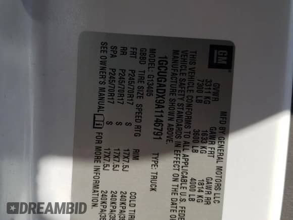 2010 Chevrolet Express Cargo с VIN 1GCUGADX9A1146791, выставлен на аукционе Copart как лот 62885125 с пробегом 141 240 миль миль и Списание • Salvage title. История ставок и продаж доступна на DreamBid. Изображение 12.